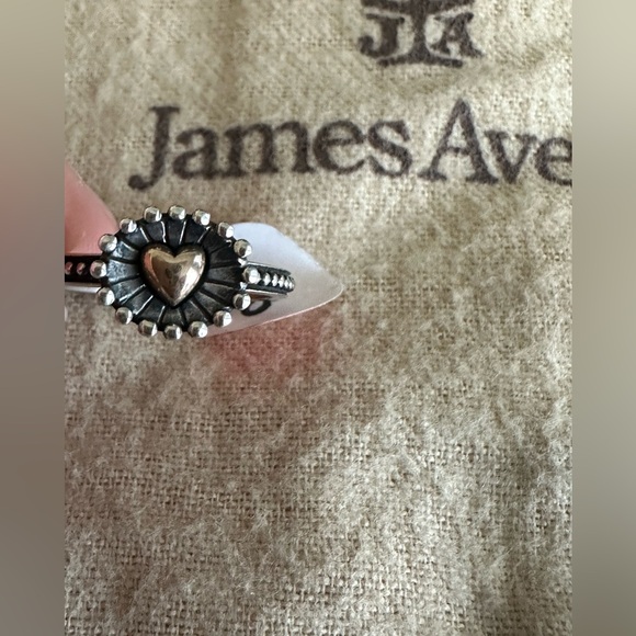 NWT. Unworn Retired Radiant Heart James Avery Ring. Sz 8 - Picture 4 of 10